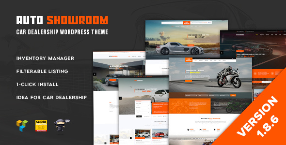 Download Auto Showroom - Car Dealership WordPress Theme Free