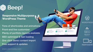 Download Beep! v.4.3 - Responsive Multi-Purpose WordPress Theme Free