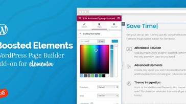 Download Boosted Elements WordPress Page Builder Add-on for Elementor - Free Wordpress Plugin
