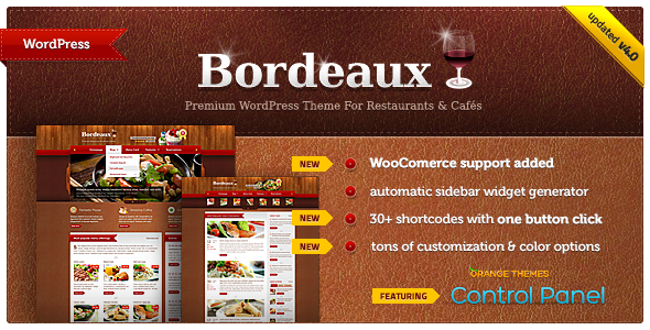 Download Bordeaux - Premium Restaurant Theme Free
