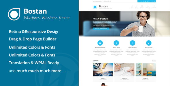 Download Bostan Business - Business Theme Free