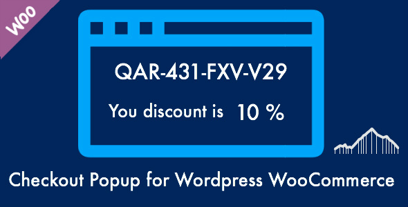 Download Checkout Popup Get Coupon Code with Discount for the Next Order - Free Wordpress Plugin