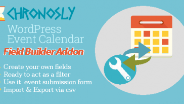 Download Chronosly Field Builder, custom events field  - Free Wordpress Plugin