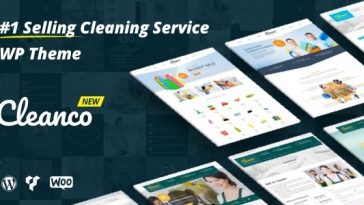 Download Cleanco - Cleaning Service Company WordPress Theme Free