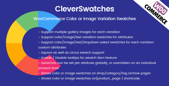 Download CleverSwatches WooCommerce Color or Image Variation Swatches - Free Wordpress Plugin