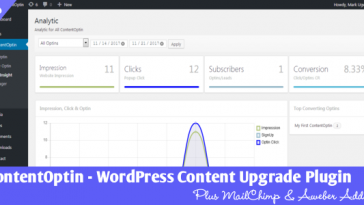 Download ContentOptin WordPress Content Upgrade Plugin - Free Wordpress Plugin