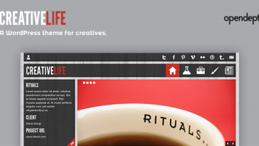 Download CreativeLife - WordPress Theme For Creatives Free