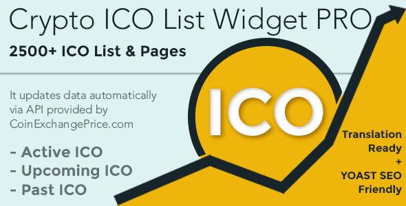 Download Crypto ICO List Widgets Pro WordPress ICO Database Plugin - Free Wordpress Plugin