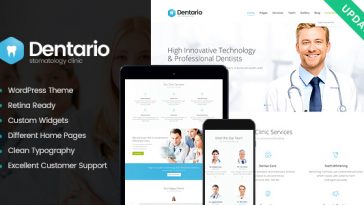 Download Dentario - Dentist, Medical & Healthcare WordPress Theme + RTL Free
