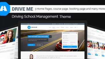 Download Driveme - Driving School WordPress Theme Free