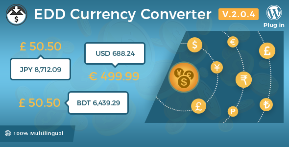 Download Easy Digital Downloads Currency Converter - Free Wordpress Plugin