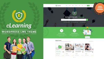 Download eLearning WP - LMS WordPress Theme for Education, eLearning and Online Courses Free