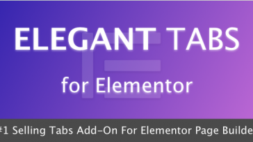 Download Elegant Tabs for Elementor  - Free Wordpress Plugin