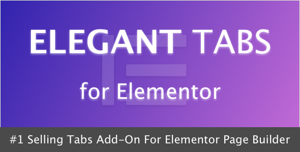 Download Elegant Tabs for Elementor  - Free Wordpress Plugin