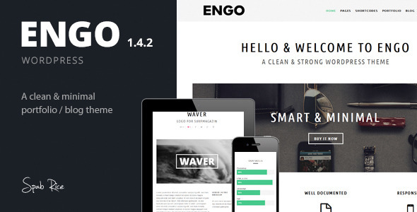 Download Engo - Smart & Minimal WordPress Theme Free