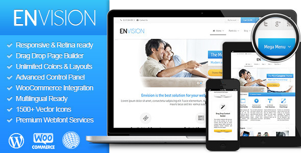 Download Envision - Responsive Retina Multi-Purpose Theme Free