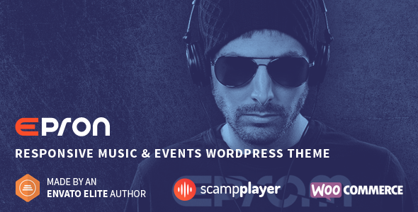 Download Epron v.5.4.7 - Responsive Music & Events WordPress Theme Free