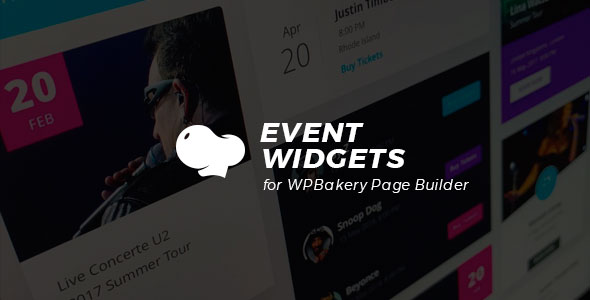 Download Event Widgets for WPBakery Page Builder (Visual Composer)  - Free Wordpress Plugin