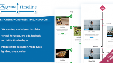 Download Everest Timeline Responsive WordPress Timeline Plugin - Free Wordpress Plugin