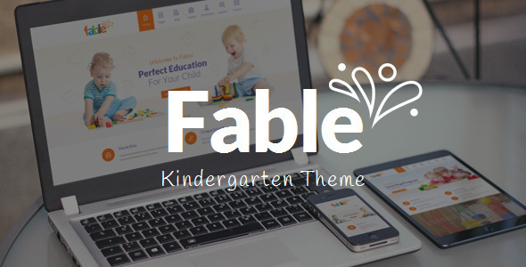 Download Fable - Children Kindergarten WordPress Theme Free