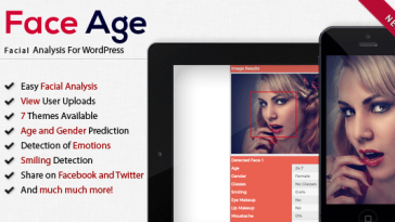 Download Face Age WordPress Age, Gender, Emotion, Smile, Hair, Glasses and Makeup Detection - Free Wordpress Plugin