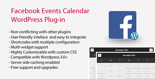 Download Facebook Events Calendar WordPress Plugin - Free Wordpress Plugin