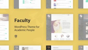 Download Faculty v.4.9.5 - Responsive Academic WordPress Theme Free