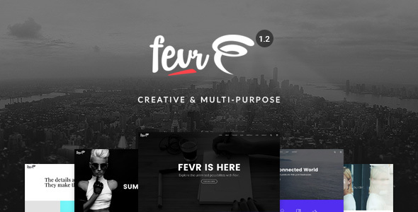 Download Fevr - Creative MultiPurpose Theme Free