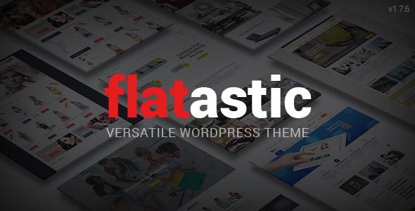 Download Flatastic v.3.4 - Versatile Multi Vendor WordPress Theme Free