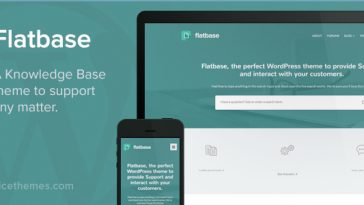 Download Flatbase - A responsive Knowledge Base/Wiki Theme Free