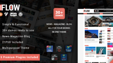Download Flow News - Magazine and Blog WordPress Theme Free