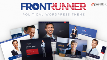Download FrontRunner - Political WordPress Theme Free