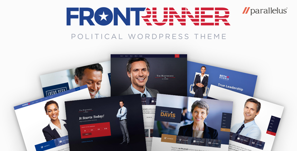 Download FrontRunner - Political WordPress Theme Free