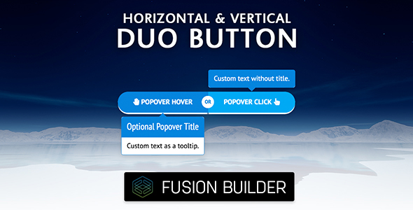 Download Fusion Builder Horizontal & Vertical Duo Button Element Add-on for Avada v5  - Free Wordpress Plugin