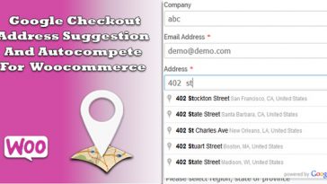 Download Google Checkout Address Suggestion And Autocompete For Woocommerce  - Free Wordpress Plugin
