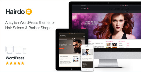Download Hairdo v.5.4.3 - Hair Salon & Barber Theme Free