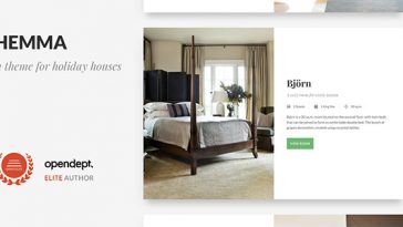 Download Hemma - A WordPress theme for Holiday Houses Free