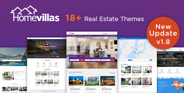 Download Home Villas v.5.5 – Real Estate WordPress Theme Free