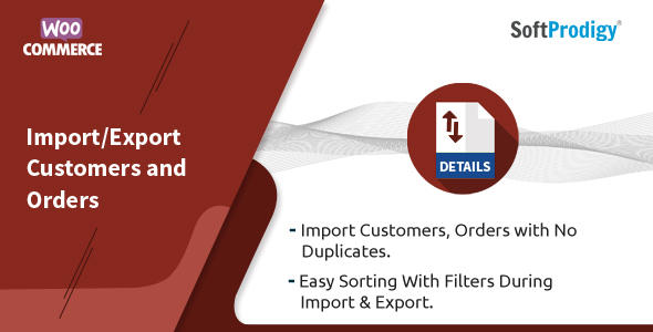 Download Import-Export Customers and Orders in WooCommerce  - Free Wordpress Plugin
