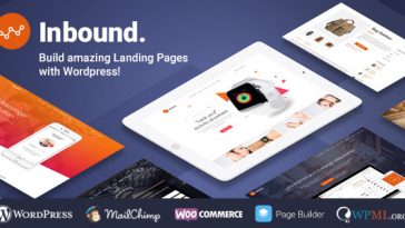 Download Inbound v.1.3.0 - WordPress Landing Page Theme Free