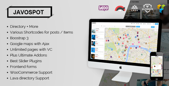 Download Javo Spot  – Multi Purpose Directory WordPress Theme Free