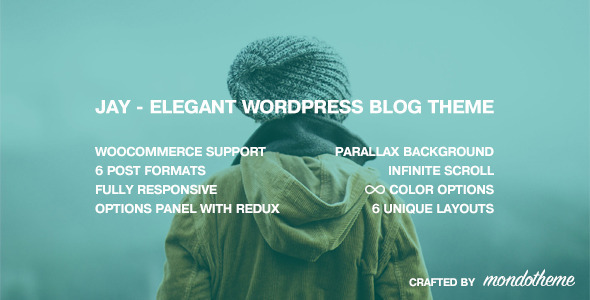 Download Jay v.4.5.2 - Elegant WordPress Blog Theme Free