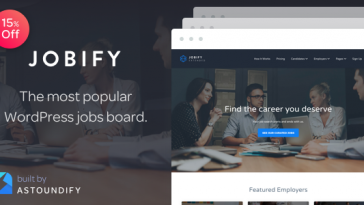 Download Jobify - The Most Popular WordPress Job Board Theme Free
