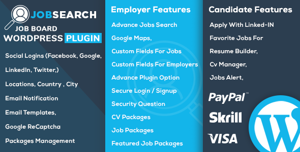 Download JobSearch WP Job Board WordPress Plugin  - Free Wordpress Plugin