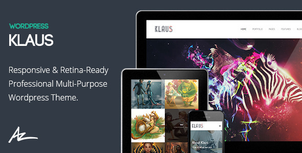 Download Klaus  – Retina Multi-Purpose WordPress Theme Free