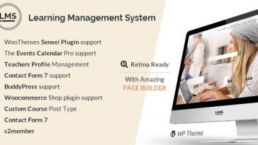 Download LMS - Learning Management System, Education LMS WordPress Theme Free