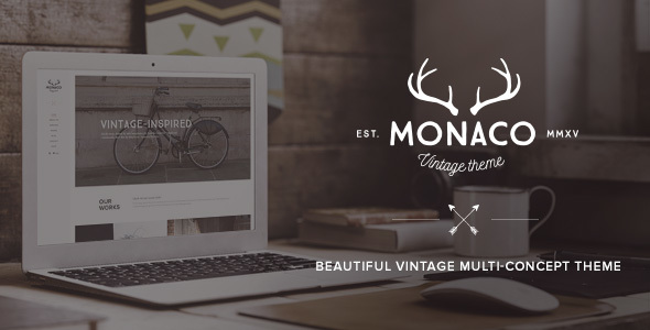 Download Monaco v.5.4.8 - Vintage Multi-Concept WordPress Theme Free