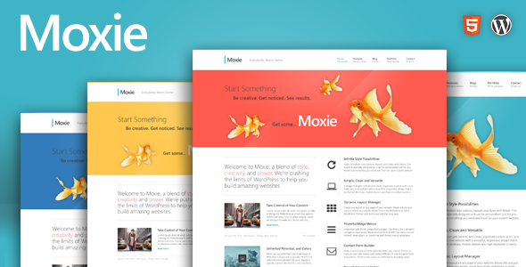 Download Moxie - Responsive Theme for WordPress Free