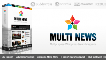 Download Multinews - Multi-purpose WordPress News,Magazine Free