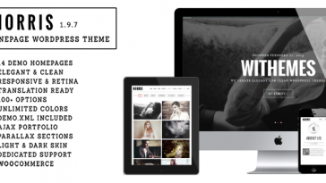 Download Norris - Elegant Onepage Wordpress Theme Free